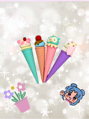Cute Ice Cream Shape Eraser